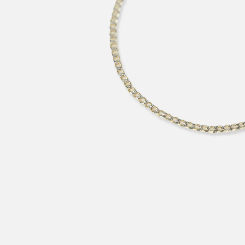 The Classic: Gold Cuban Link Chain Anklet