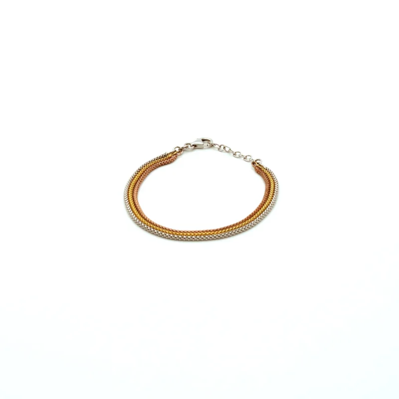 The Alloy: Triple Layered Multicoloured Bracelet