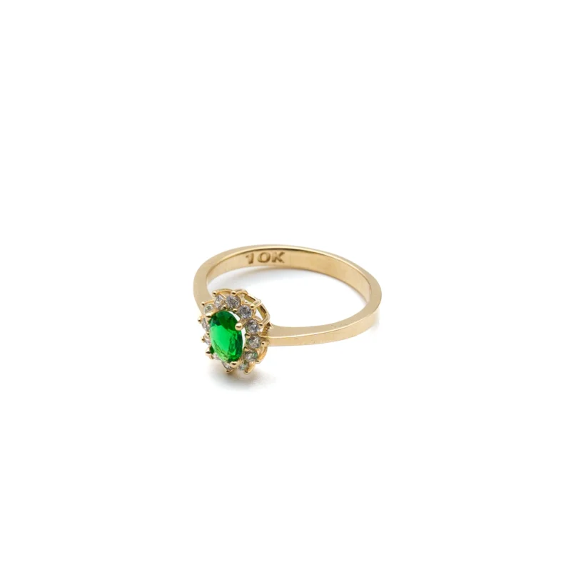 Victoria III: 10k Gold Oval Ring - Image 2