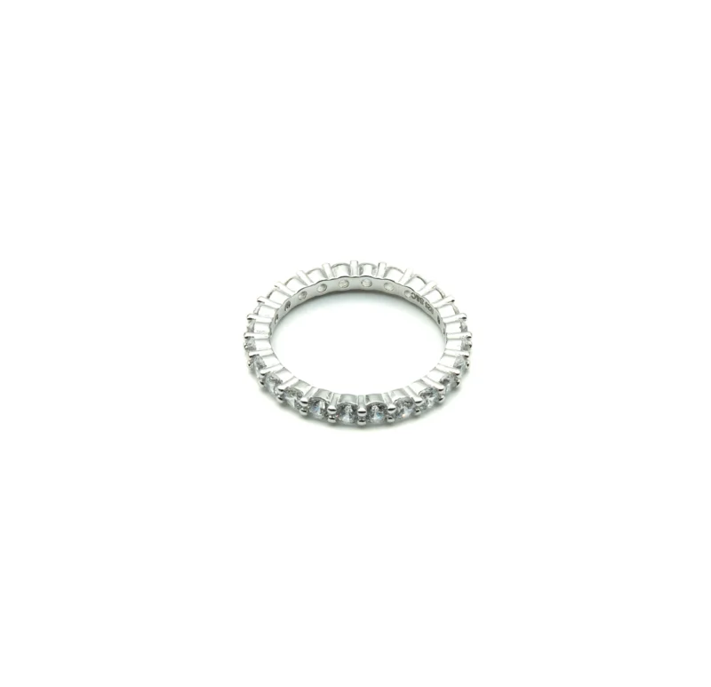 Glam II: Cubic Zirconia Stones Eternity Ring - Image 2