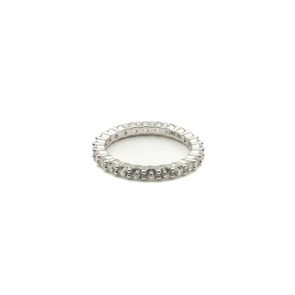 Glam II: Cubic Zirconia Stones Eternity Ring