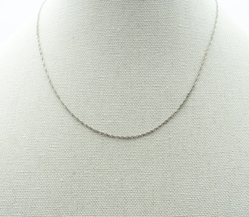 The Gold Scroll II: Gold Spiral Chain Necklace - Image 3