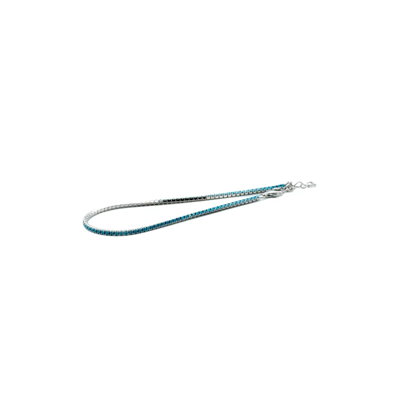 The Tennis III: Cubic Zirconia Adjustable Tennis Bracelet - Image 11