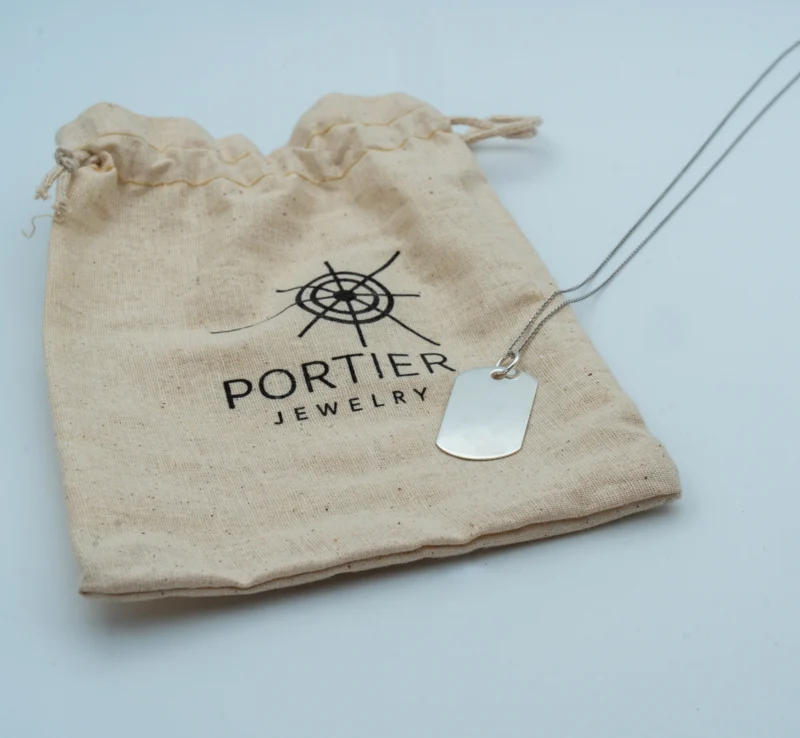 Silver Tag 6 Portier Jewelry - Portier Jewelry