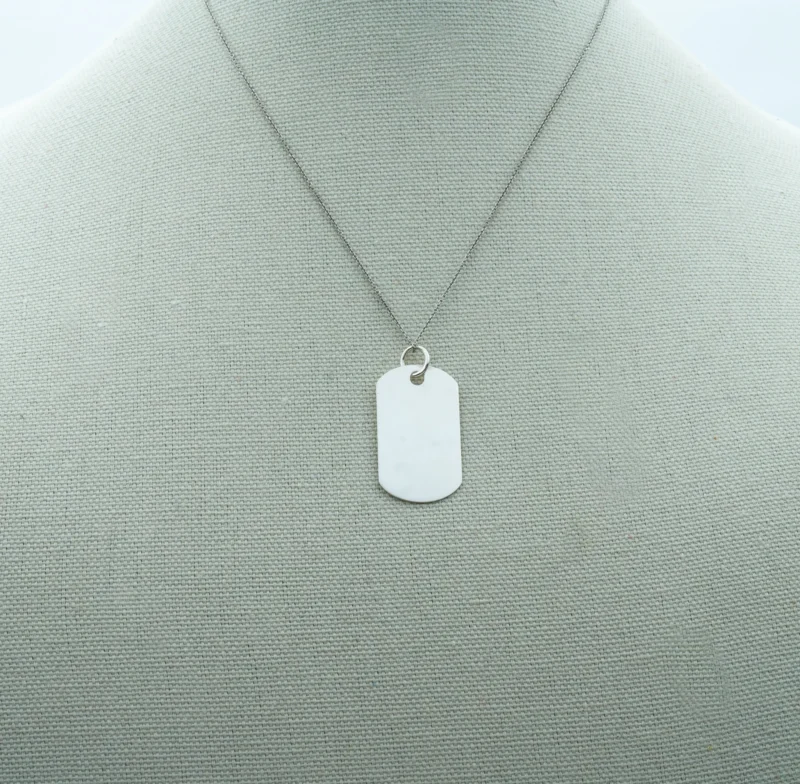 Silver Tag 8 Portier Jewelry - Portier Jewelry