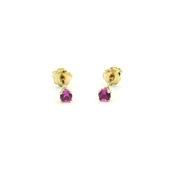 Sprinkle: Mini Colour Stone Studs with Screw Backs