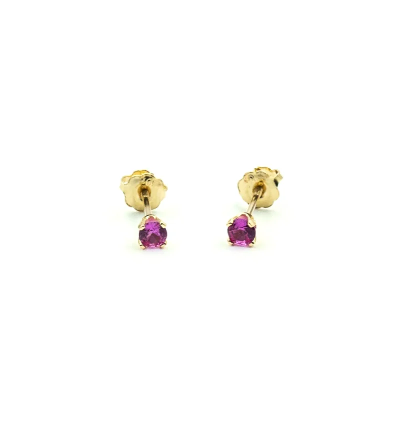 Sprinkle: Mini Colour Stone Studs with Screw Backs
