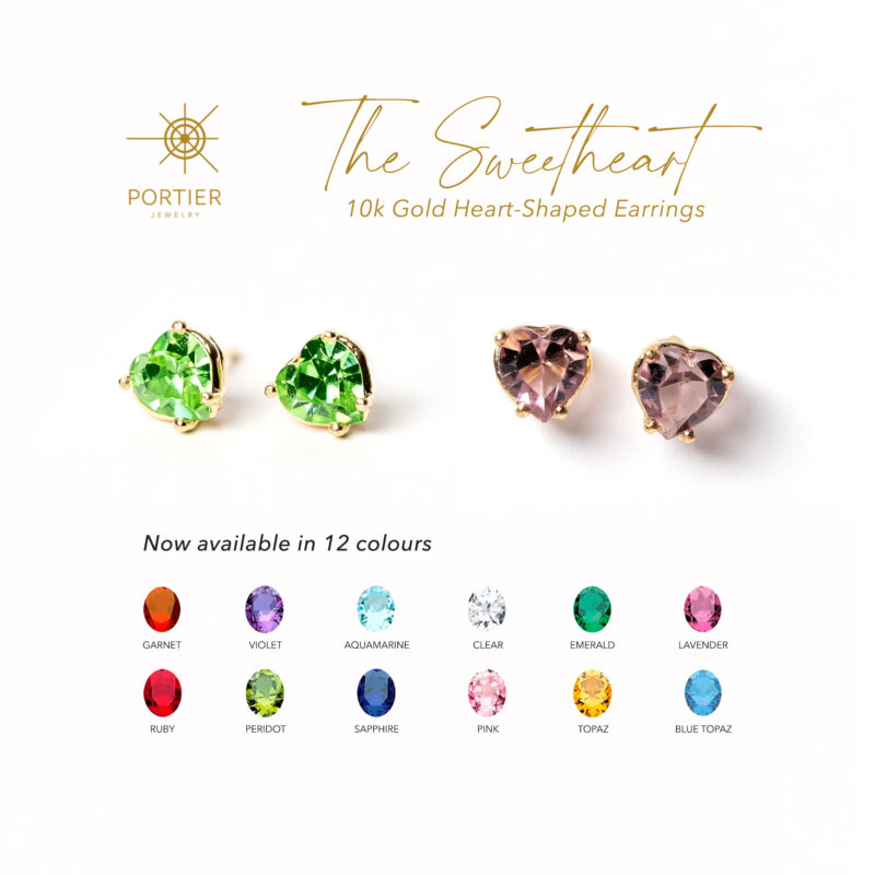 Sweetheart BirthStone - Portier Jewelry