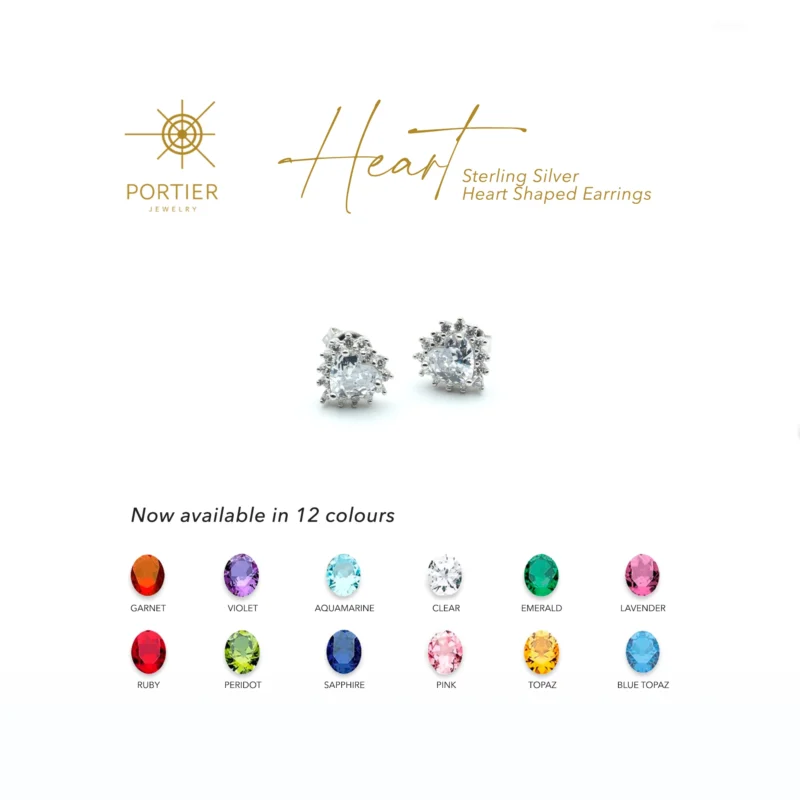 Heart Set 7 PORTIER JEWELRY FOR WOMENS - Portier Jewelry