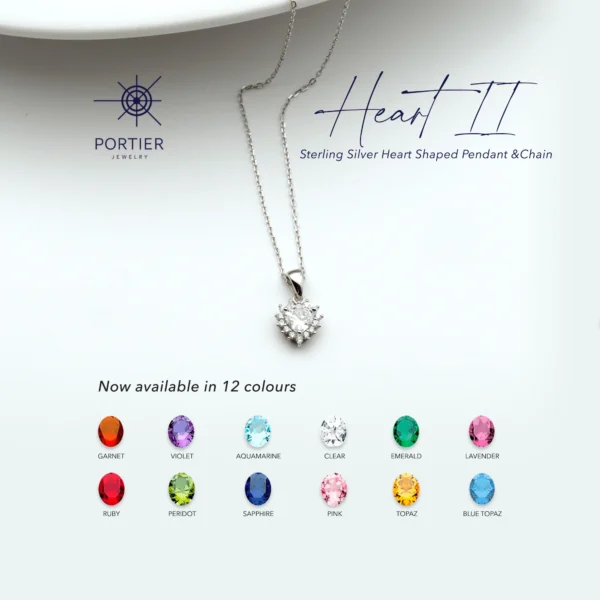 Heart Set 8 PORTIER JEWELRY FOR WOMENS - Portier Jewelry